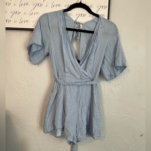 Blue Romper